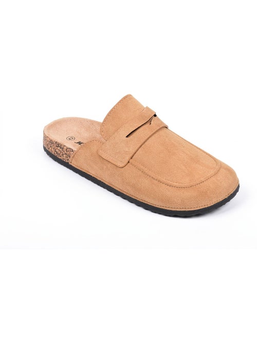 Zuecos Hombre OZABI Mula Cerrada Confort Nubuck - Kiabi Zuecos Hombre OZABI Mula Cerrada Confort Nubuck - Kiabi