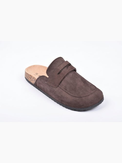 Zuecos Hombre OZABI Mula Cerrada Confort Nubuck - Kiabi Zuecos Hombre OZABI Mula Cerrada Confort Nubuck - Kiabi