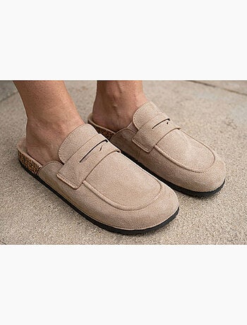 Zuecos Hombre OZABI Mula Cerrada Confort Nubuck
