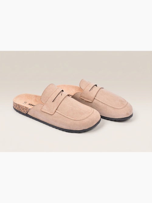 Zuecos Hombre OZABI Mula Cerrada Confort Nubuck - Kiabi Zuecos Hombre OZABI Mula Cerrada Confort Nubuck - Kiabi