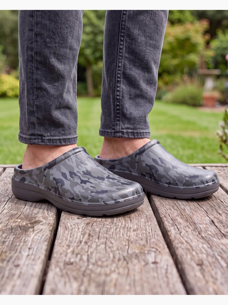 Zuecos   isotoner Gris gris negro - Kiabi