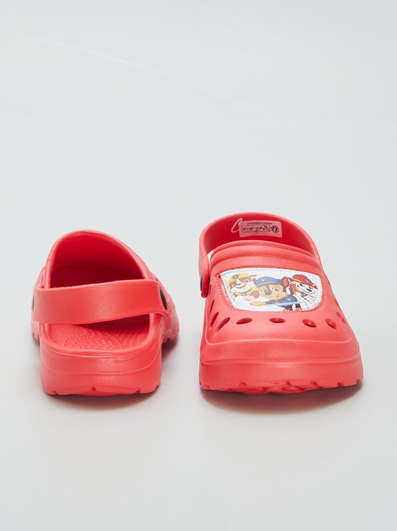 Zuecos 'La Patrulla Canina' ROJO Kiabi