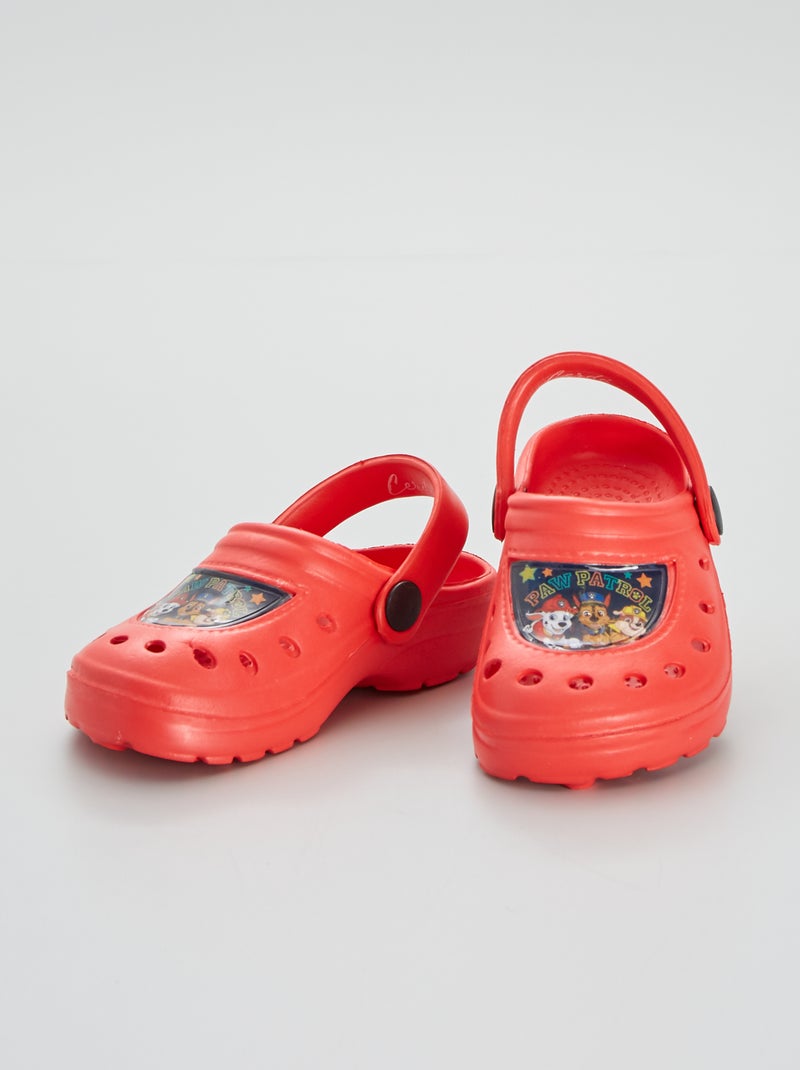 Zuecos 'La Patrulla Canina' rojo - Kiabi