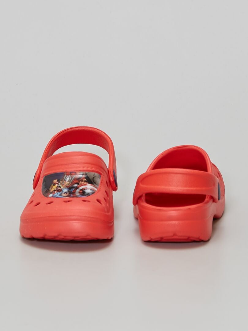 Zuecos 'Los Vengadores' de 'Marvel' rojo - Kiabi