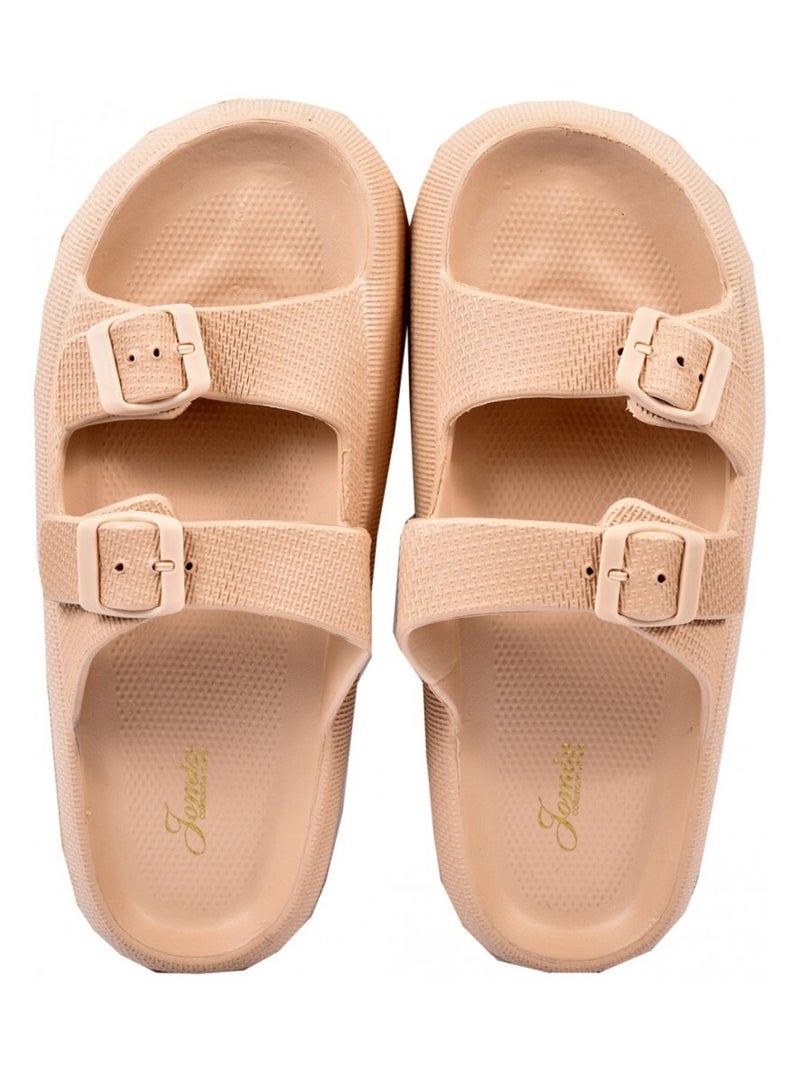 Zuecos Mujer OZABI EVA Beige - Kiabi