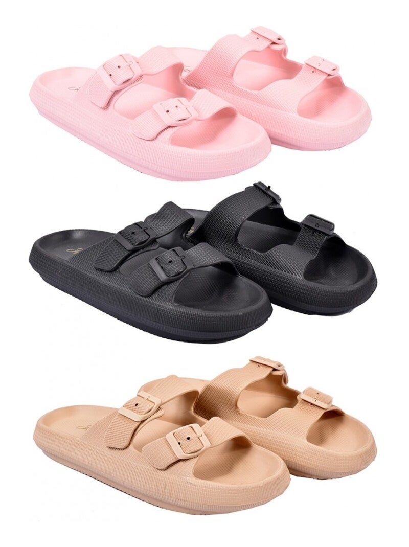 Zuecos Mujer OZABI EVA Beige - Kiabi