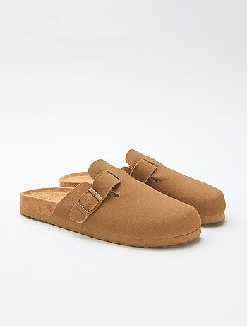 Zuecos mules efecto ante