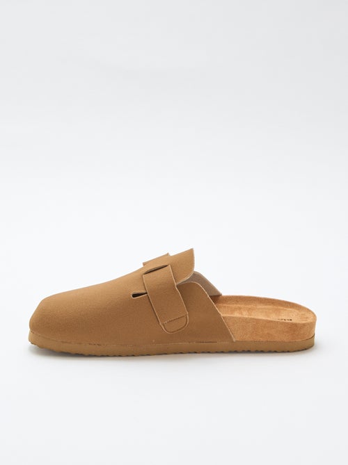 Zuecos mules efecto ante - Kiabi
