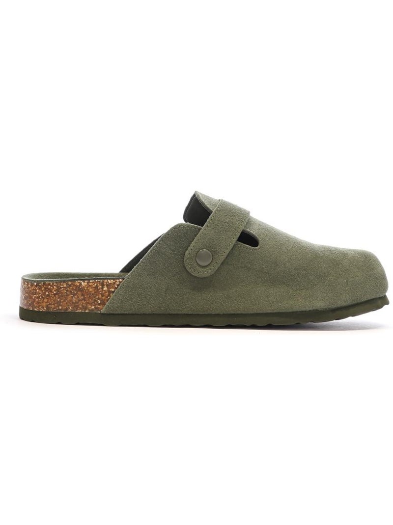 Zuecos para Hombre Verde caqui claro - Kiabi