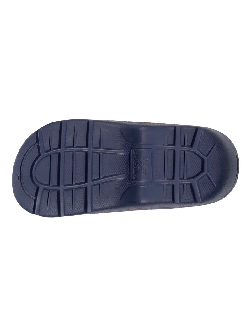 Zuecos para jardinería, cómodo, resistente y ligero  Isotoner Blanco Azul marino - Kiabi