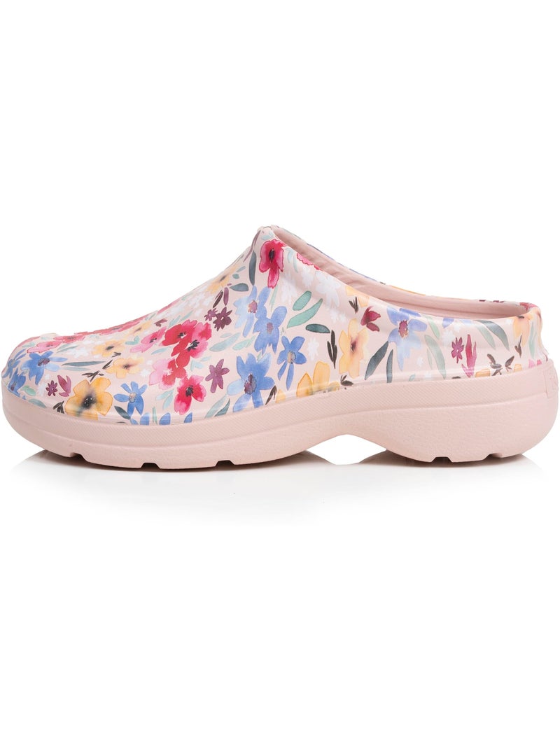 Zuecos para la jardinería, cómodas, resistentes y ligeras  Isotoner Rosa/Multicolor - Kiabi