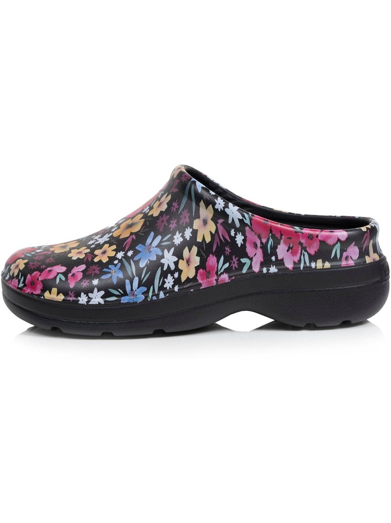 Zuecos para la jardinería, cómodas, resistentes y ligeras Negro Multicolor - Kiabi