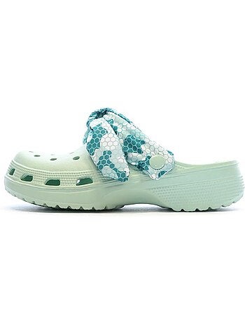 Zuecos para niña nude pu