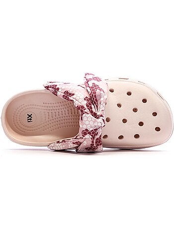 Zuecos para niña nude pu
