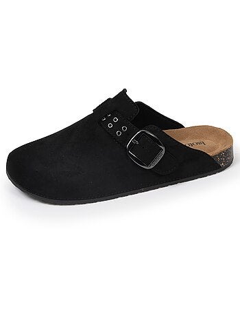 Zuecos Plantilla de cuero extraflexible - Confortable parche en el talón Isotoner