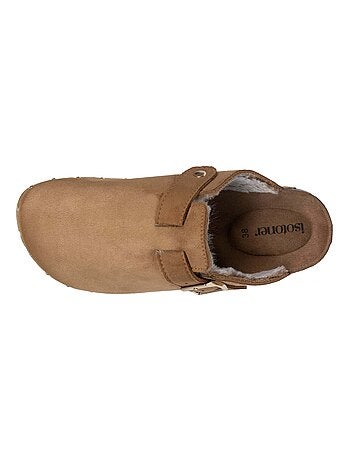 Zuecos suela extra-flex, ligera, parche de confort en el talón Isotoner