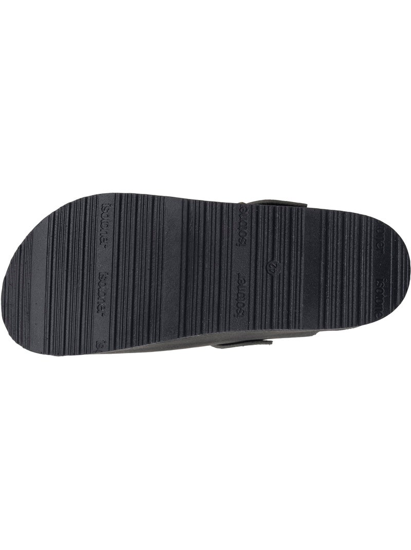 Zuecos suela extra-flex, ligera, parche de confort en el talón  isotoner Gris - Kiabi