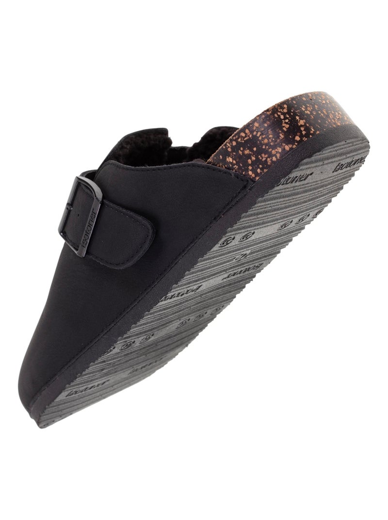 Zuecos suela extra-flex, ligera, parche de confort en el talón  Isotoner Negro - Kiabi