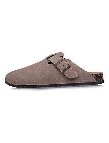 Zuecos suela extra-flex, ligera, parche de confort en el talón Isotoner