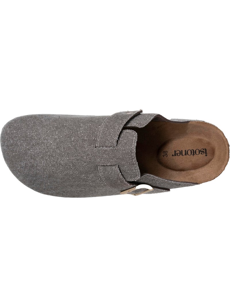Zuecos suela extraflexible y ligera, parche ultra cómodo en el talón  Isotoner Taupe - Kiabi