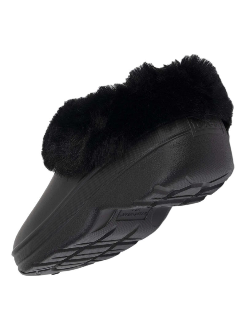 Zuecos Zuecos muy cómodos con calcetines forrados extraíbles  Isotoner Negro - Kiabi